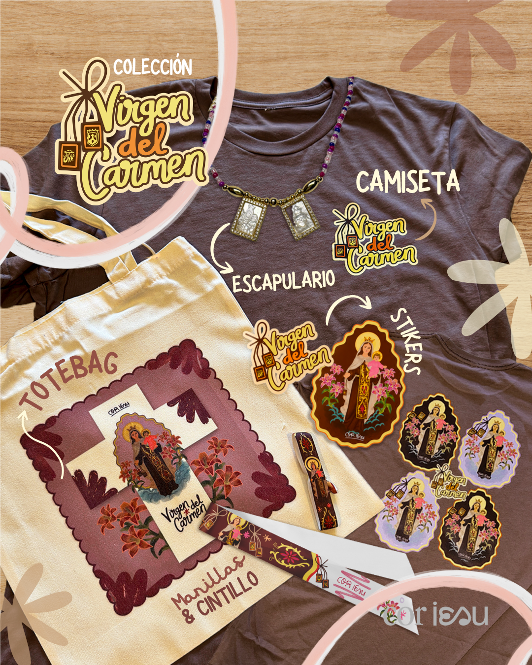 Stickers Virgen del Carmen