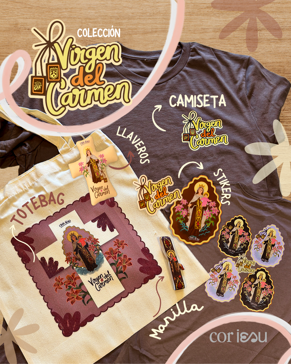 Manilla Virgen del Carmen