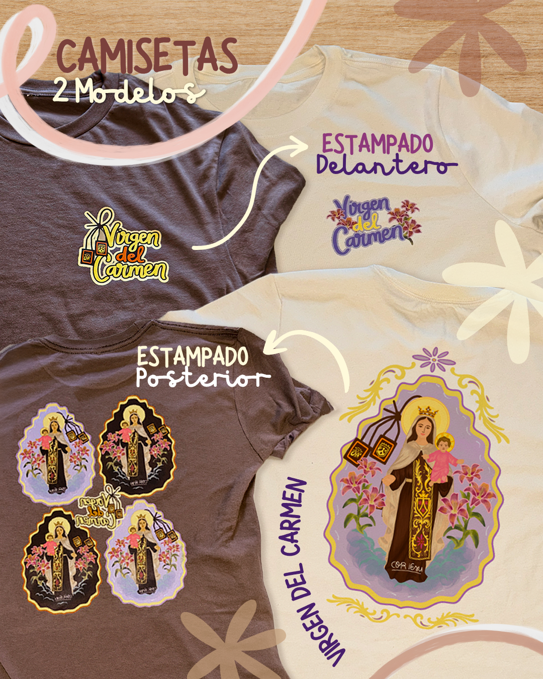Camiseta Virgen del Carmen