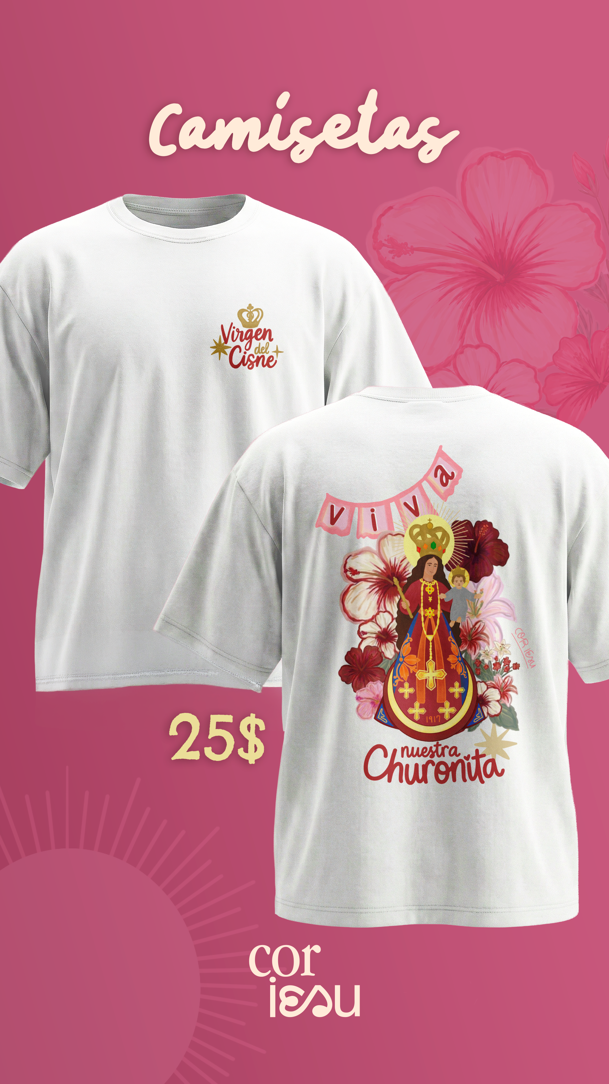 Camiseta Reina del Cisne