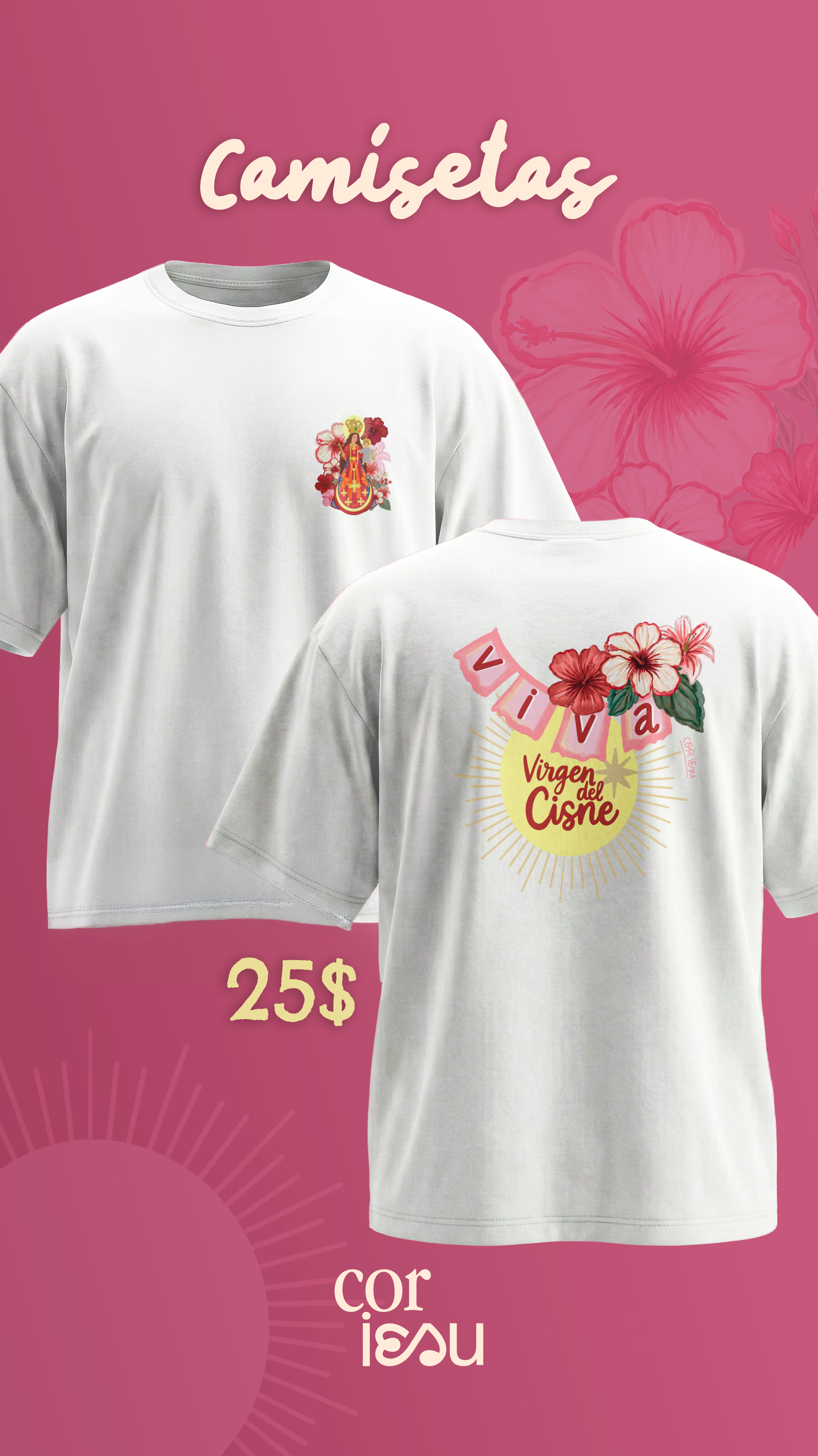 Camiseta Viva Virgen del Cisne
