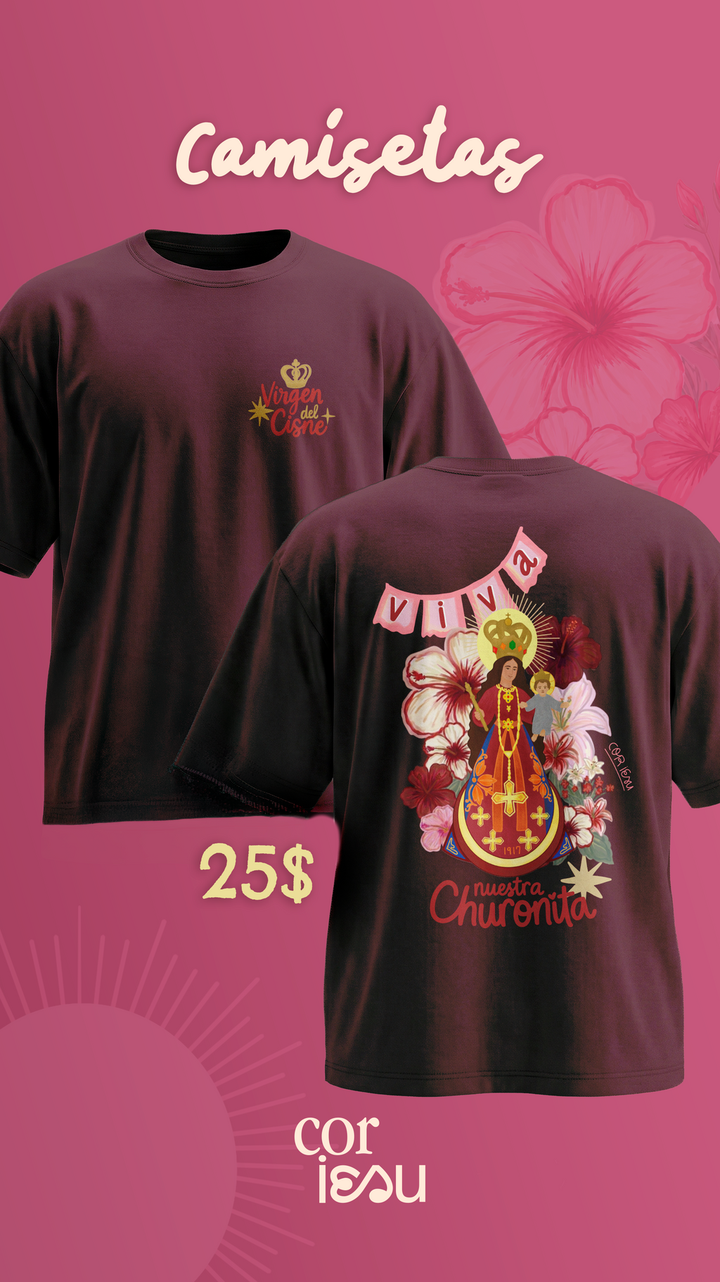 Camiseta Reina del Cisne