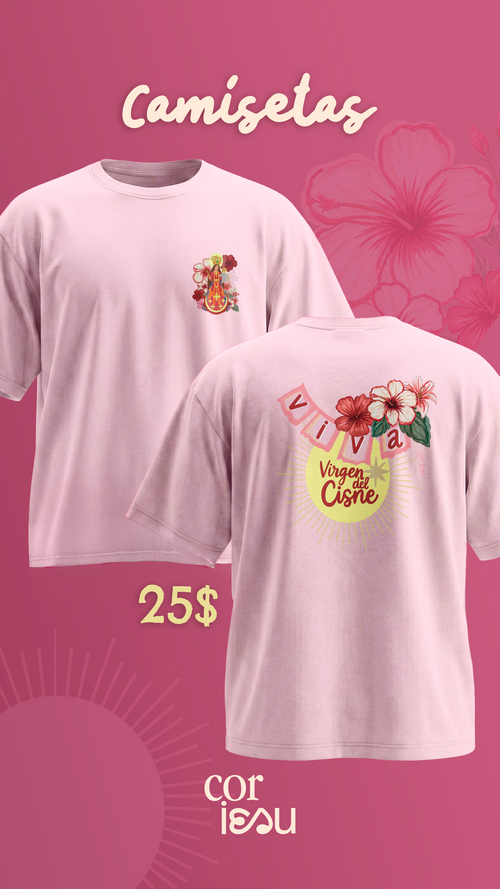 Camiseta Viva Virgen del Cisne